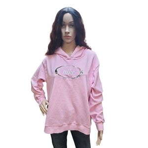 Nike Women's Pink Hoodie